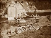 Výstavba Vranovské přehrady